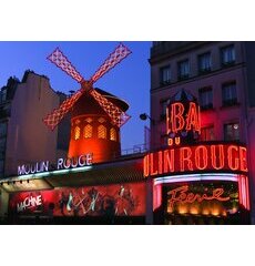 BOX ROMANTIQUE HOTEL DESCARTES 2 PERSONNES - MOULIN ROUGE - REVUE DE 23H AVEC 1/2 BOUTEILLE DE CHAMPAGNE